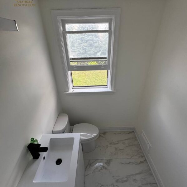 Bathroom renovation